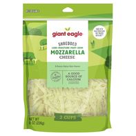 Giant Eagle Mozzarella Shredded A Classic Italian Style Cheese