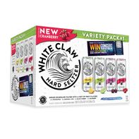 White Claw Hard Seltzer Variety Pack #1, 12 Pack, 12 fl oz Cans, 5% ABV