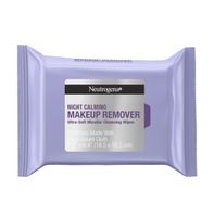 Neutrogena Night Calming Makeup Remover Cleansing Wipes, 25 ct