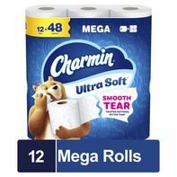 Charmin Ultra Soft Toilet Paper 12 Mega Rolls