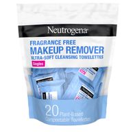 Neutrogena Makeup Remover Cleansing Towelettes Fragrance Free - 20 ct (singles)