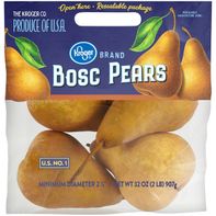 Fresh Kroger® Bosc Pears - 2 Pound Bag