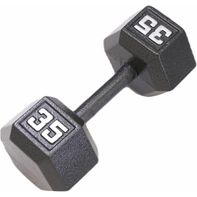 Fitness Gear Cast Hex Dumbbell- Various Weights