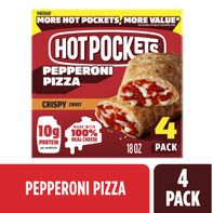 Hot Pockets Pepperoni Crispy Crust Frozen Sandwiches