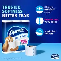 Charmin Toilet Paper Ultra Soft, Rolls