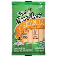 Frigo Cheese Heads Cheddarella Cheddar-Style String Cheese