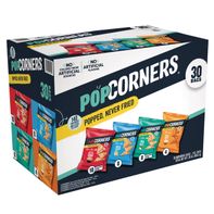 PopCorners Popped-Corn Snack, Variety Pack, 1 oz, 30 ct