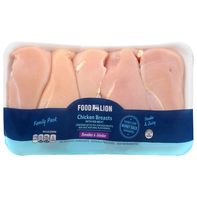 Food Lion Chicken Boneless Breast Value Pack