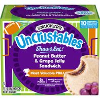 Smucker’s Uncrustables Peanut Butter & Grape Jelly Sandwiches