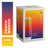 Hiyo Peach Mango, Organic Social Tonic