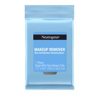 Neutrogena Makeup Remover Cleansing Towelettes, Face Makeup Wipes, Travel Pack, 7 Ct