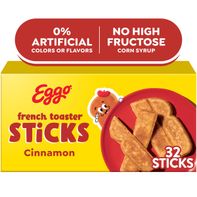 Kellogg's Eggo Cinnamon French Toaster Sticks, Breakfast Food