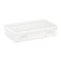 Iris Modular Pencil Case - Translucent - 5-1/4" x 8-1/2" x 2"