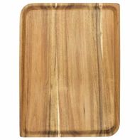 Acacia Wood Rectangle Serving Tray, Medium