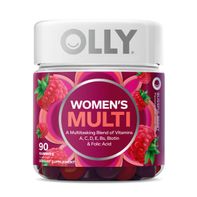 OLLY Women's Multivitamin Berry Flavored Gummy Supplement