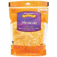 Wegmans Mexican Fancy Shredded Cheese