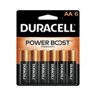Duracell Coppertop AA Alkaline Batteries, Primary Major Cells