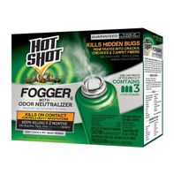 Hot Shot Insect Fogger Aerosol With Odor Neutralizer Package Of 3