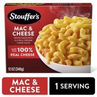 Stouffer's Macaroni and Cheese Single Serve Frozen Entrees for One Easy Frozen Dinners