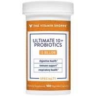 The Vitamin Shoppe Ultimate 10+ Probiotics - 13 Billion CFUs (100 Vegetable Capsules)