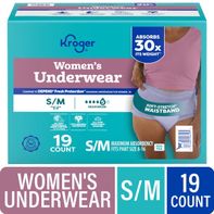 Kroger® Adult Incontinence Underwear for Women Maximum Absorbency Small Medium