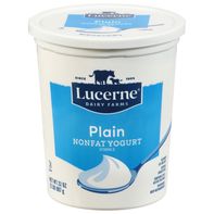 Lucerne Nonfat Plain Yogurt