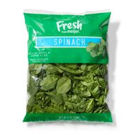 Fresh from Meijer Spinach