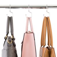 Tote Hanger - Chrome - 1-1/2" x 2" x 3-1/2" h