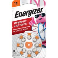 Energizer Batteries Size 13, Orange Tab