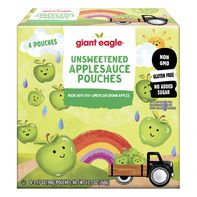 Giant Eagle Unsweetened Applesauce