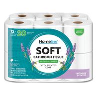 Homeline Soft Lavender-Scented Bathroom Tissue