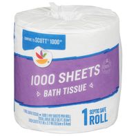 Store Brand 1-Ply Bath Tissue