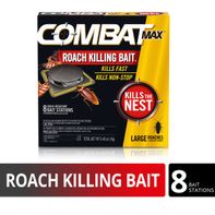 Combat MFG Max Large Roach Killing Bait, 8 count (Pack of 1)