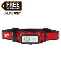 Milwaukee 600 Lumens Led Redlithium Hard Hat Headlamp
