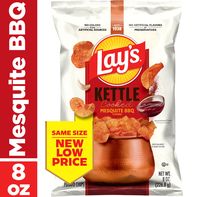 Lay's Kettle Cooked Potato Chips, Mesquite BBQ Flavored