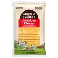 Andrew & Everett Thin Sliced Cheese, American