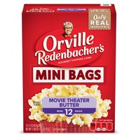 Orville Redenbacher's Movie Theater Butter Popcorn, Microwave Popcorn