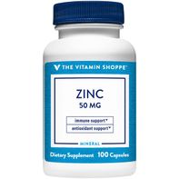 The Vitamin Shoppe Zinc, 50 mg, Capsules