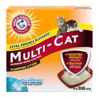 ARM & HAMMER Clean Burst Multi-Cat Clumping Cat Litter