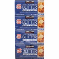 Kirkland Signature Salted Sweet Cream Butter, 16 oz, 4-count