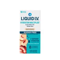 Liquid I.V. Electrolyte Drink Mix, Sugar-Free, White Peach