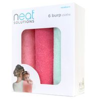 Neat Solutions Burp Cloths - Boy-Girl, Assorted Colors