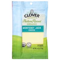 Clover Sonoma Organic Monterey Jack Cheese Slices