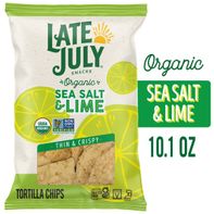 LATE JULY Snacks Sea Salt & Lime Tortilla Chips
