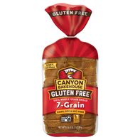 Canyon Bakehouse 7-Grain Sandwich Bread, Gluten Free Bread, 100% Whole Grain, Frozen,