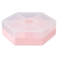 Melii Hexagon Snackle Box, Pink