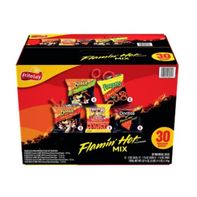 Frito Lay Flamin' Hot Mix Variety 52.5 Oz 30 Count
