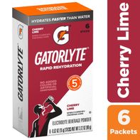 Gatorade® Gatorlyte® Cherry Lime Sports Drink Mix Packets