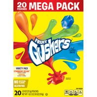 Betty Crocker Fruit Gushers Mega Variety Pack Fruit Snacks