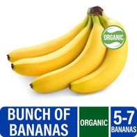 Fresh Bunch of Organic Bananas – 5-7 Bananas